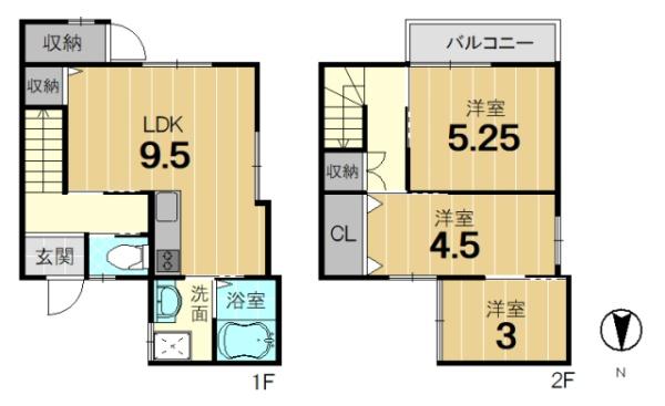 京都市右京区鳴滝中道町の中古一戸建
