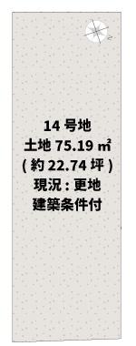 LoftPia桂池尻町１４号地(条件付売土地)
