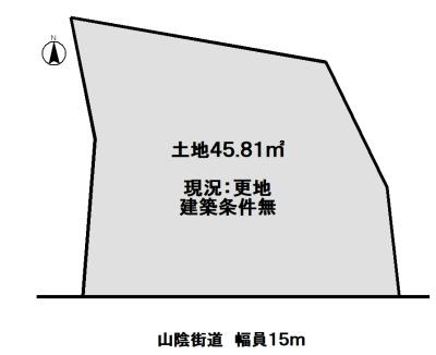 京都市西京区下津林六反田の売土地