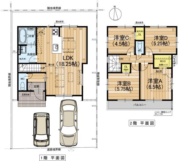 京都市西京区山田車塚町の新築一戸建