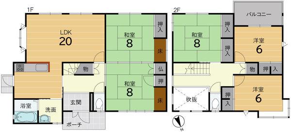 京都市西京区松尾万石町の中古一戸建