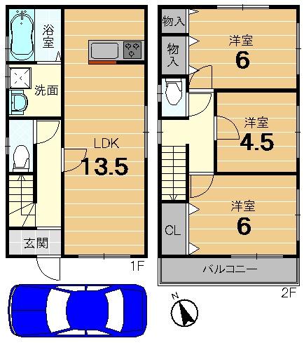 京都市西京区大枝塚原町の中古一戸建