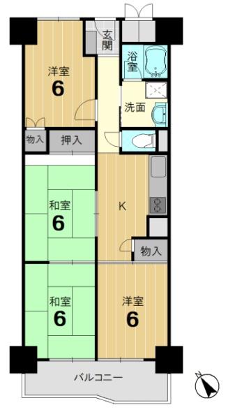 桂川ハイツ4号館