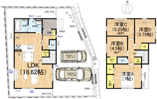 京都市右京区鳴滝蓮花寺町の新築一戸建