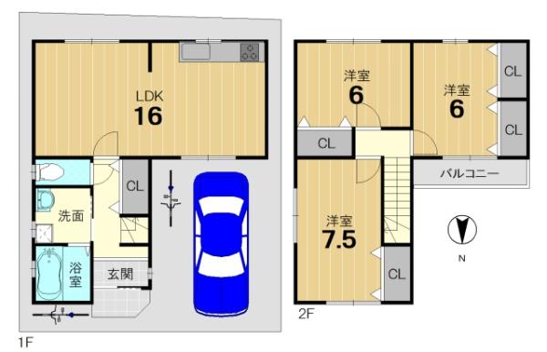 京都市伏見区深草スゝハキ町の中古一戸建
