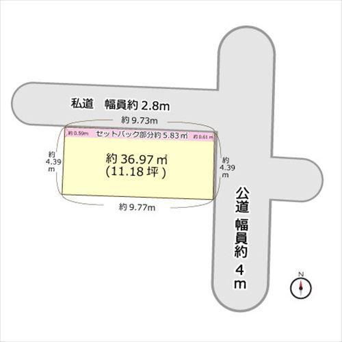 京都市南区西九条西柳ノ内町の売土地