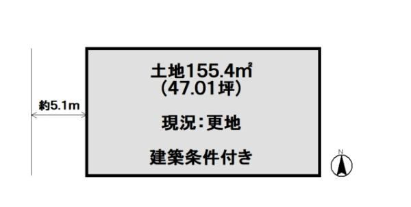 京都市伏見区桃山与五郎町の売土地