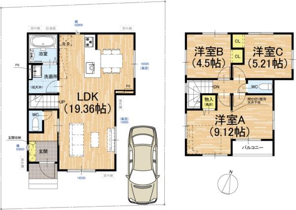 京都市伏見区桃山町伊賀の新築一戸建