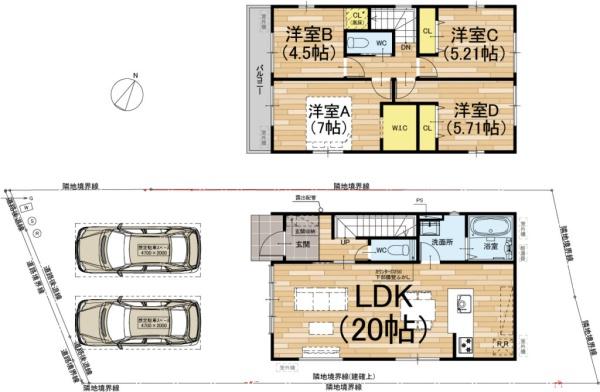 京都市右京区嵯峨北堀町の新築一戸建