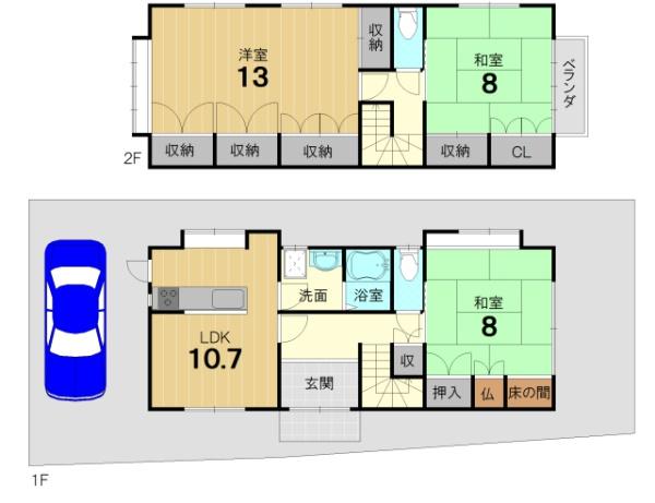 京都市西京区松室河原町の中古一戸建