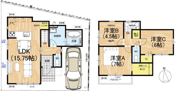 京都市山科区西野楳本町の新築一戸建
