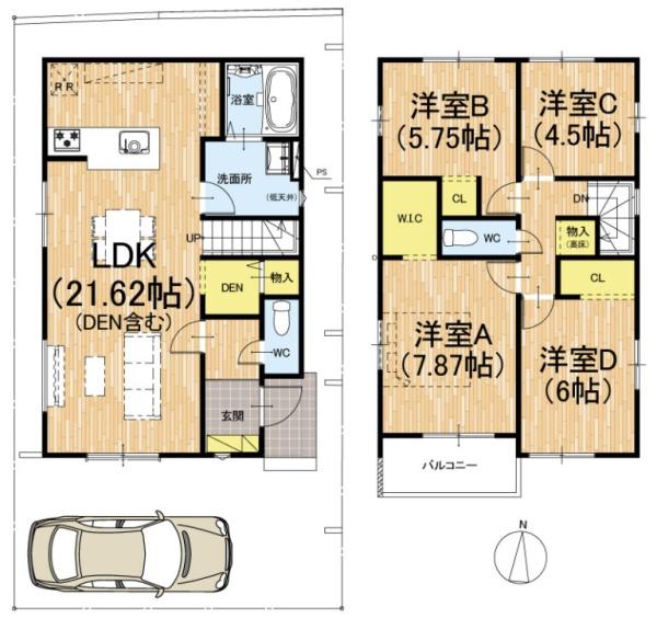 京都市伏見区日野不動講町の新築一戸建