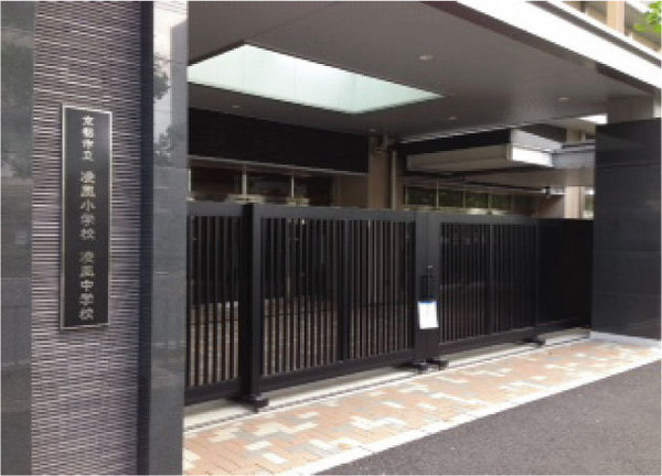 京都市南区東九条明田町の土地(京都市立凌風小学校)