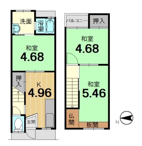 京都市南区久世中久世町１丁目の中古一戸建