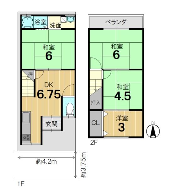 京都市下京区西七条東久保町の中古一戸建て
