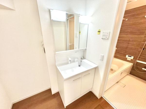 京都市西京区大原野上里鳥見町の新築一戸建(洗面台・洗面所)