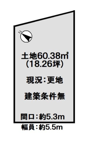 京都市西京区桂池尻町の売土地
