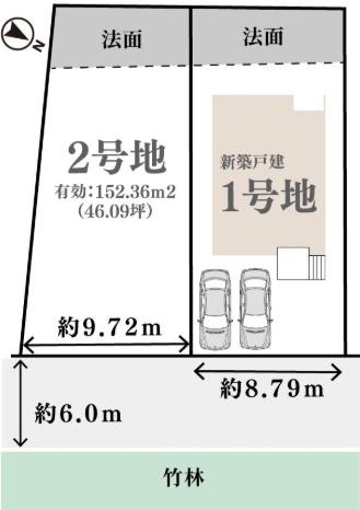 京都市西京区大枝北福西町２丁目の新築一戸建