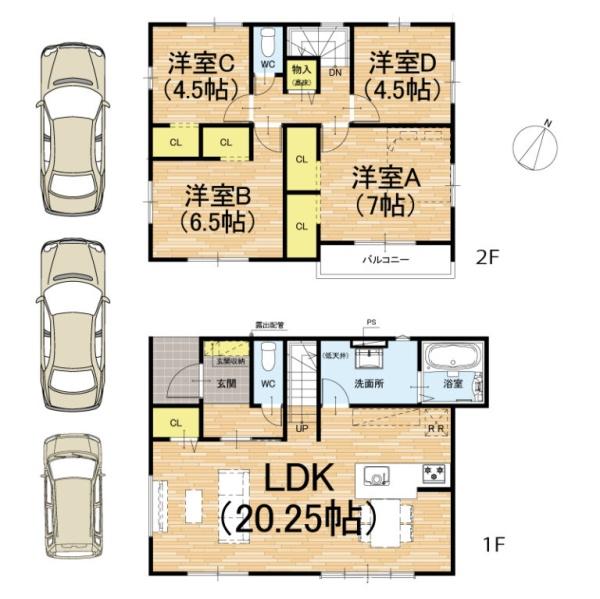 京都市西京区山田北ノ町の新築一戸建