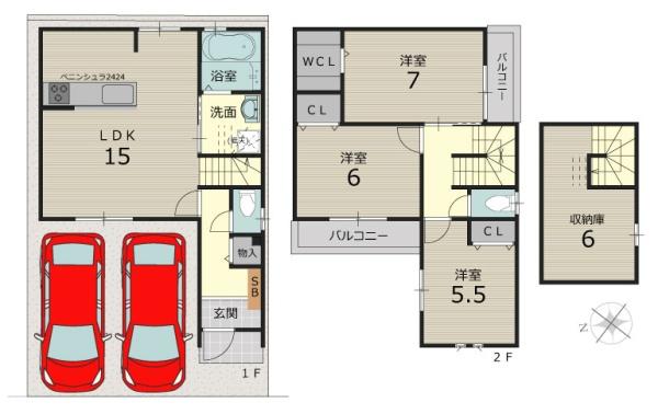 京都市伏見区羽束師鴨川町の売土地