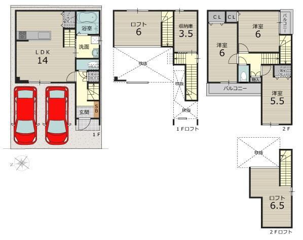 京都市伏見区羽束師鴨川町の売土地
