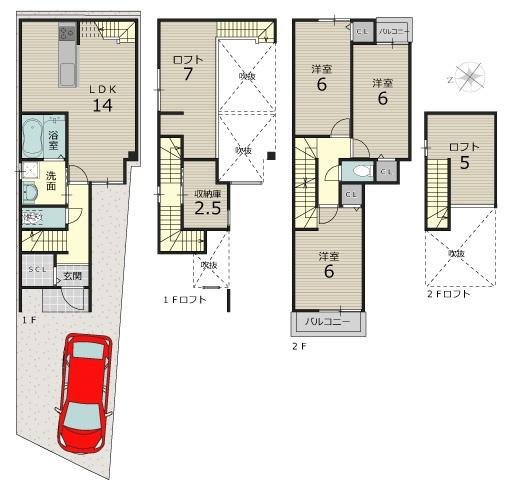 京都市西京区牛ケ瀬新田泓町の売土地