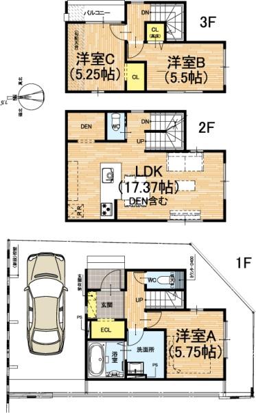 京都市伏見区醍醐外山街道町の新築一戸建