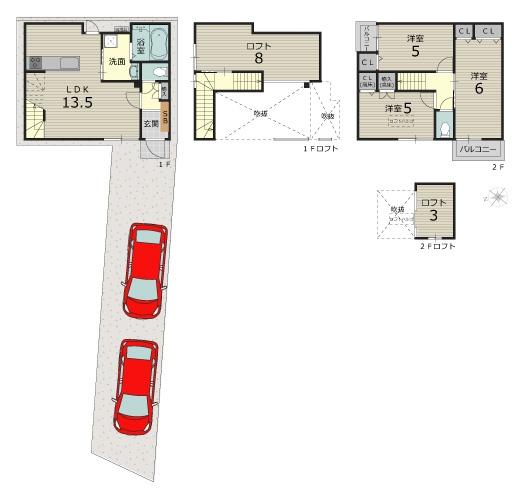 京都市西京区牛ケ瀬新田泓町の売土地