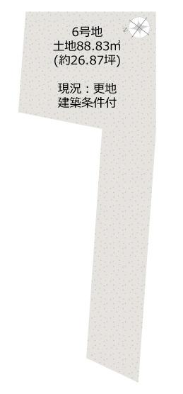 京都市西京区牛ケ瀬新田泓町の売土地