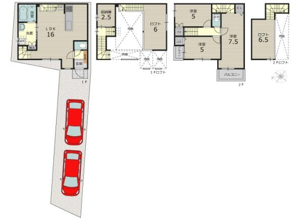 京都市西京区牛ケ瀬新田泓町の売土地