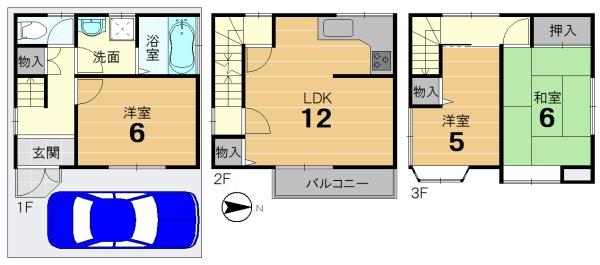 京都市伏見区久我石原町の中古一戸建