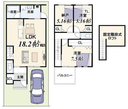 京都市右京区嵯峨新宮町の売土地