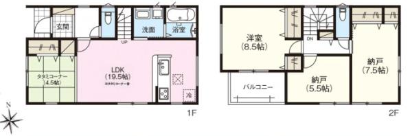 京都市伏見区羽束師鴨川町の新築一戸建