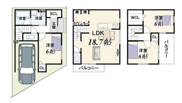 京都市下京区梅小路高畑町の売土地