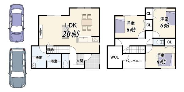 京都市右京区西京極東衣手町の売土地