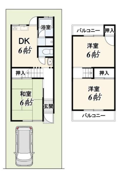 京都市南区久世東土川町の中古一戸建