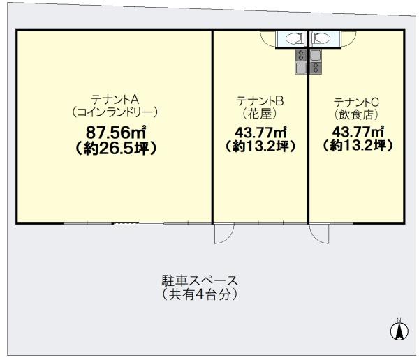 寝屋川市役所前テナント