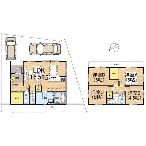 京都市右京区花園大藪町の新築一戸建