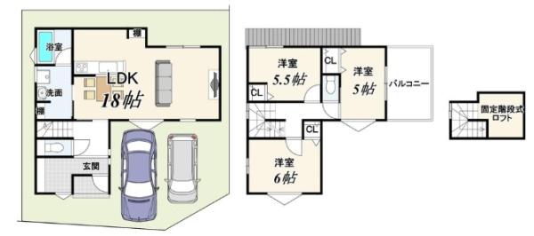 京都市西京区山田南山田町の新築一戸建