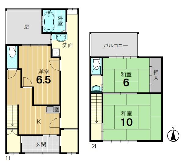 京都市南区西九条大国町の中古一戸建て