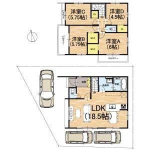 京都市西京区嵐山宮ノ北町の新築一戸建