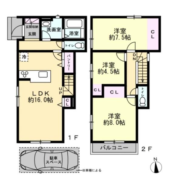 京都市右京区西院春栄町の新築一戸建