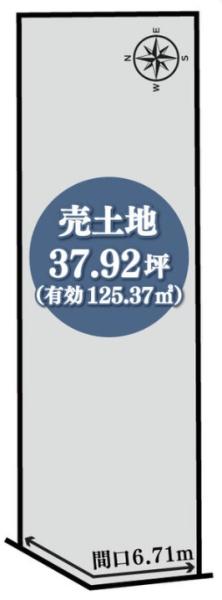 京都市右京区太秦堀池町の売土地