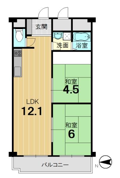 吉祥院ガーデンハイツC棟