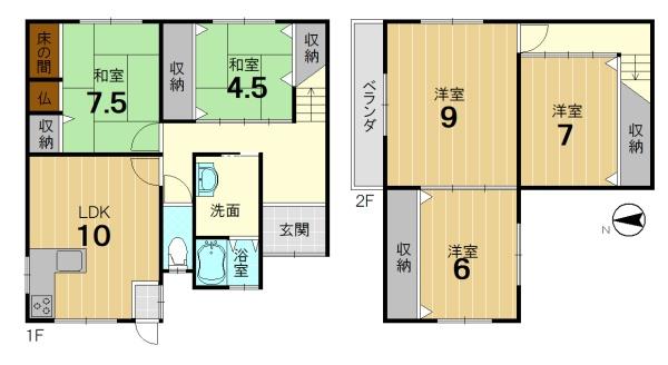 京都市伏見区深草願成町の中古一戸建