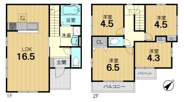 京都市伏見区醍醐下山口町の新築一戸建