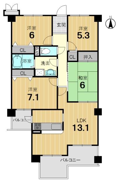 サンシティ桂坂参番館