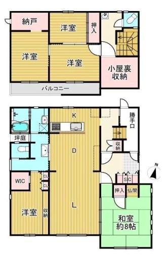 京都市西京区大原野西境谷町４丁目の中古一戸建