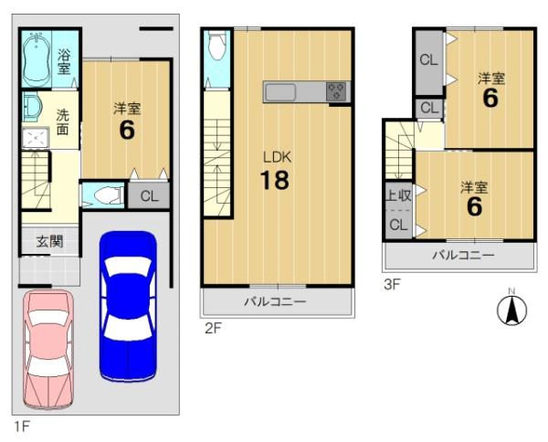 京都市右京区西京極西衣手町の新築一戸建