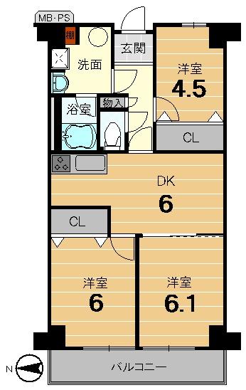 コトーハイツ伏見稲荷A棟